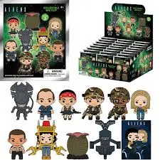 Aliens 3D Foam Bag Clip, Series 3