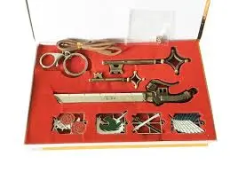 Attack on Titan Swords Toys Keychain