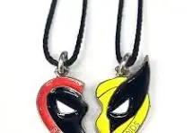 Collar Dos piezas Deadpool y Wolverine