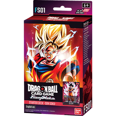 DBS TCG: Fusion World  Starter Deck Display 01 (FS01) (6ct) wave 2