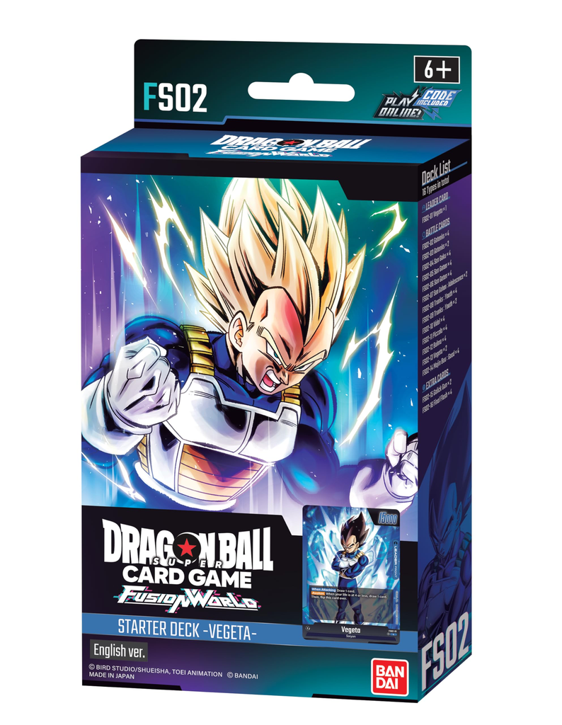 DBS TCG: Fusion World  Starter Deck Display 02 (FS02) (6ct) Wave 2