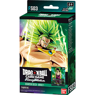 DBS TCG: Fusion World  Starter Deck Display 03 (FS03) (6ct) Wave 2