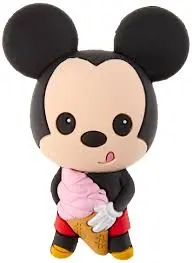 Disney 3D Foam Magnet - Mickey Eating Ice Cream