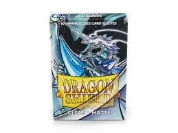 Dragon Shield Japanese Sleeves Matte - Clear 60ct