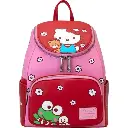 Hello Kitty & Friends Pink and Red Color Block Series Mini-Backpack