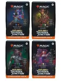 Magic the Gathering: "Outlaws of Thunder Junction" Commander Deck Master - ENGLISH