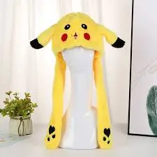 Pokemon Pikachu plush hat