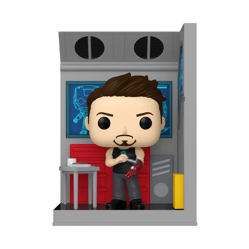 Marvel Tony Stark In His Workshop Funko Pop! 