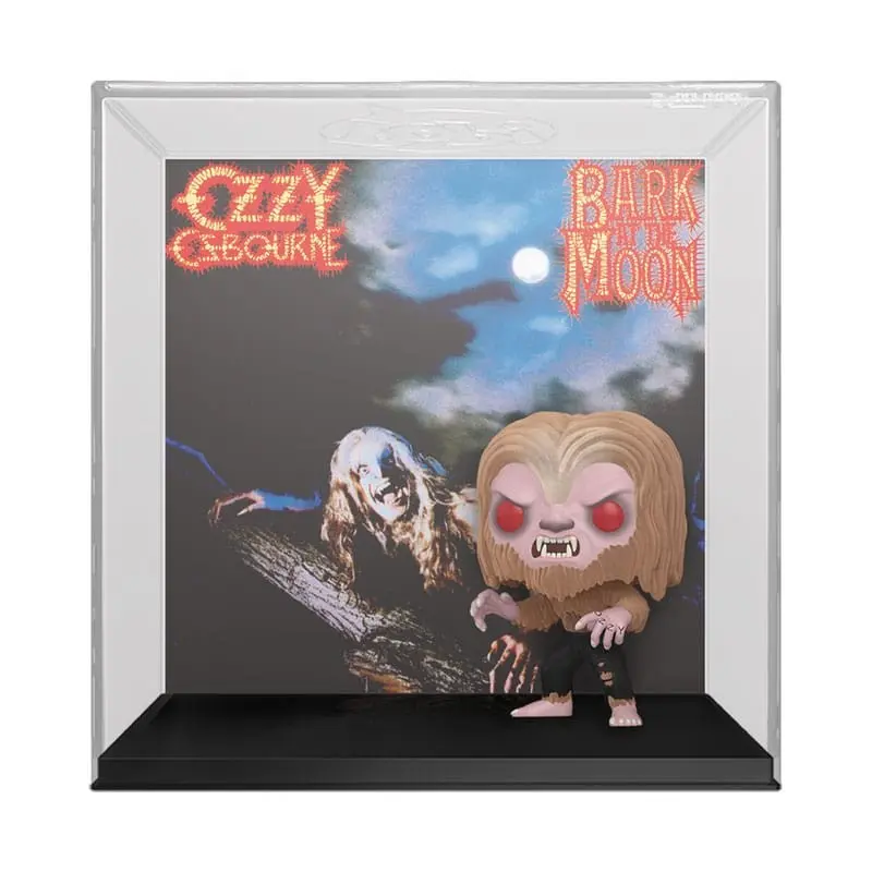  Ozzy Osbourne Bark at the Moon Flocked Funko  Pop! Album Figure with Case #60 