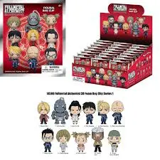 Full Metal Alchemist 3D Foam Bag Clip, Serie