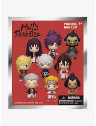 Hell's Paradise 3D Foam Bag Clip