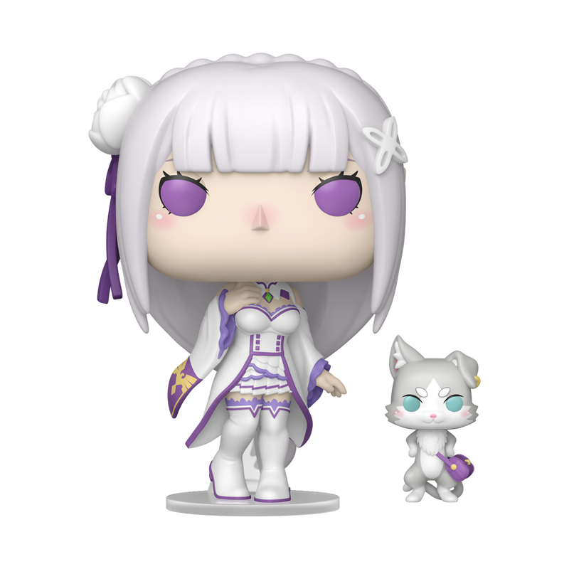 RE: Zero - Starting Life in Another World Emilia with Puck Funko Pop! Vinyl Figure and Buddy #2112