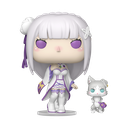 RE: Zero - Starting Life in Another World Emilia with Puck Funko Pop! Vinyl Figure and Buddy #2112