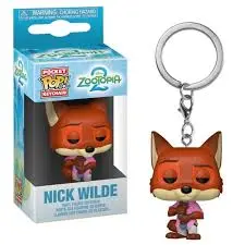 Disney Zootopia 2 Nick Wilde Pocket POP! Keychain Funko POP! Vinyl