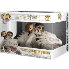 Harry Potter Ukrainian Ironbelly with Harry, Ron,, and Hermione Funko Pop!! Vinyl Ride #93