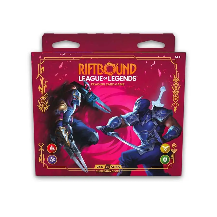 Riftbound TCG: Set 4- Vendetta- Showdown Decks - Zed vs Shen