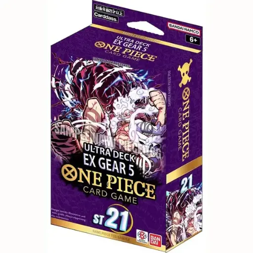 [BAN2758600] - One Piece TCG: Display Starter Deck EX- GEAR5- (6pc)(ST21)
