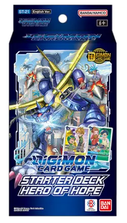 [BAN2780470] Digimon TCG: Hero Of Hope Starter Deck Display (ST-21)