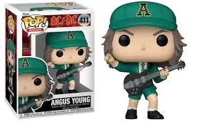 [889698798044] AC/DC Angus Young Green Outfit Funko Pop! Vinyl Figure #411