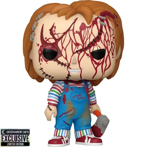 [889698843898] Bride of Chucky Chucky Bloody Funko Pop! Vinyl Figure #1694 - Entertainment Earth Exclusive