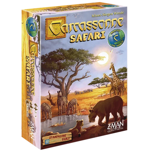 [8436017227680] Carcassonne: Safari - Standalone - Spanish
