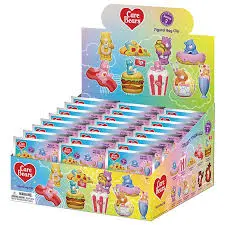 [38020] Care Bears 3D Foam Bag Clip, Series 2