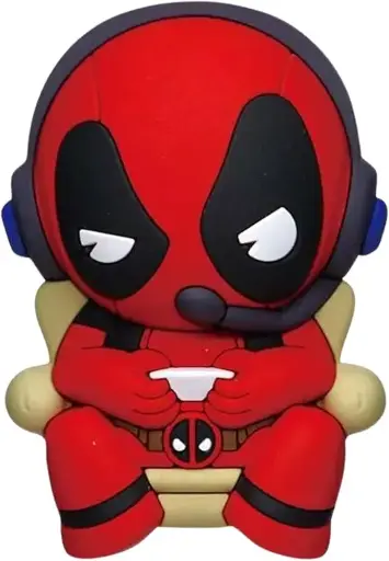 [69441] Deadpool - Gaming Deadpool 3D Foam Magnet