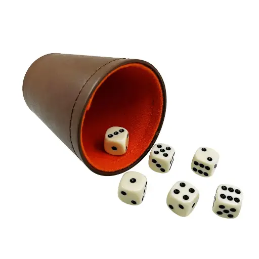 [2025062733] Vaso Para Dados (Incluye Dados)
