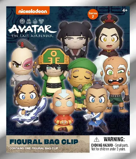 [63450] Avatar: The Last Airbender 3D Foam Bag Clip