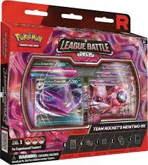 [10196214118895] Pokémon TCG: Team Rocket’s Mewtwo ex League Battle Deck Master Case 6ct. - ENGLISH