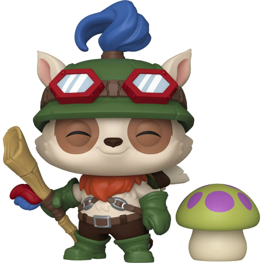 [889698861137] League of Legends Teemo with Mushroom Funko Pop! Vinyl Figure and Buddy #1138