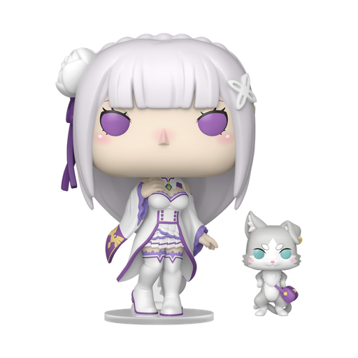 [889698865159] RE: Zero - Starting Life in Another World Emilia with Puck Funko Pop! Vinyl Figure and Buddy #2112